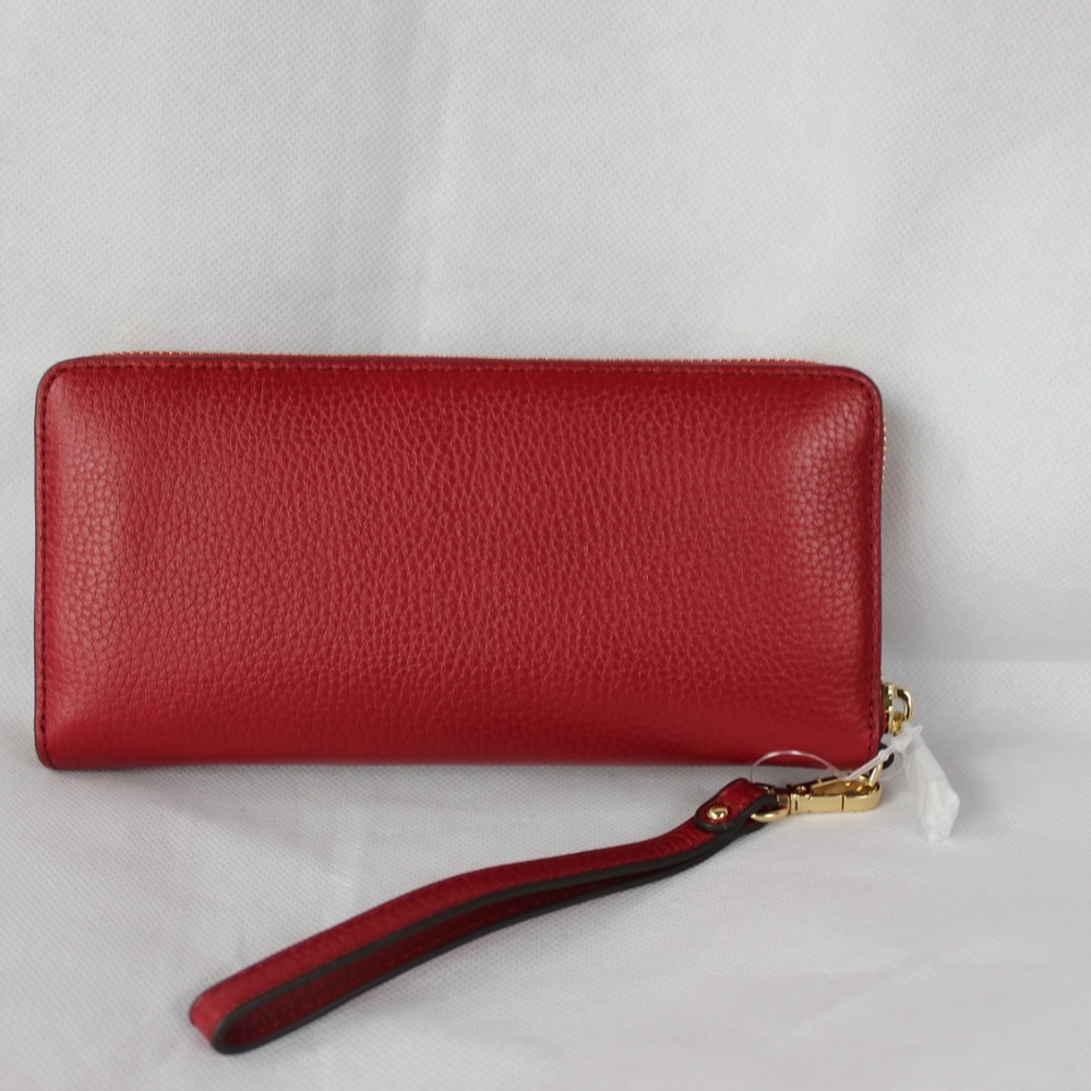 MICHAEL Michael Kors Jet Set Travel Wristlet Red - Picture 7 of 8